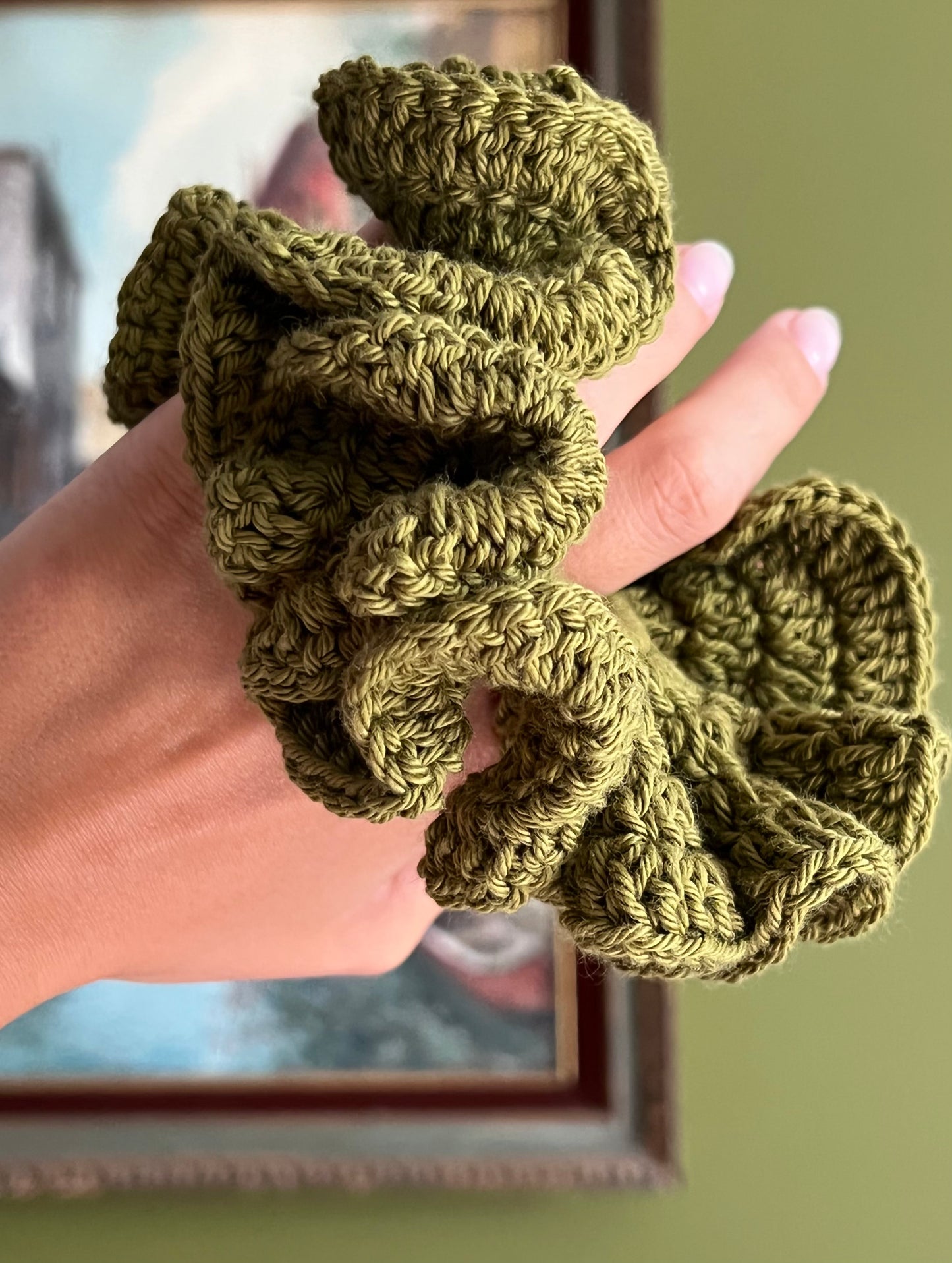 Scrunchie PETALO MAXI - Cactus