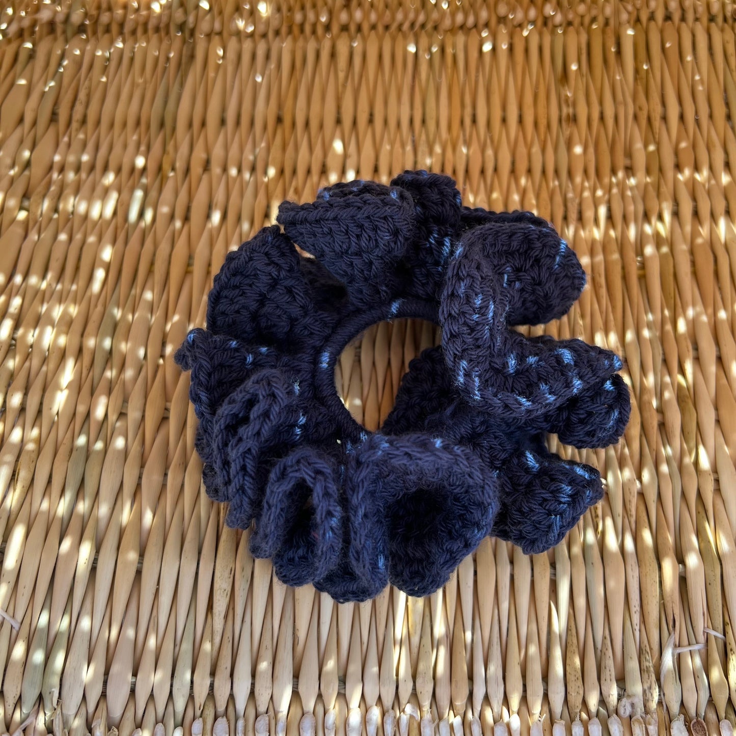 Scrunchie PETALO MINI - Blu notte