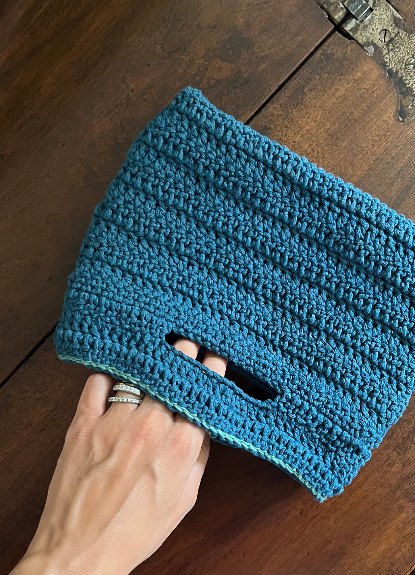 Borsa - MOLO con profilo a contrasto