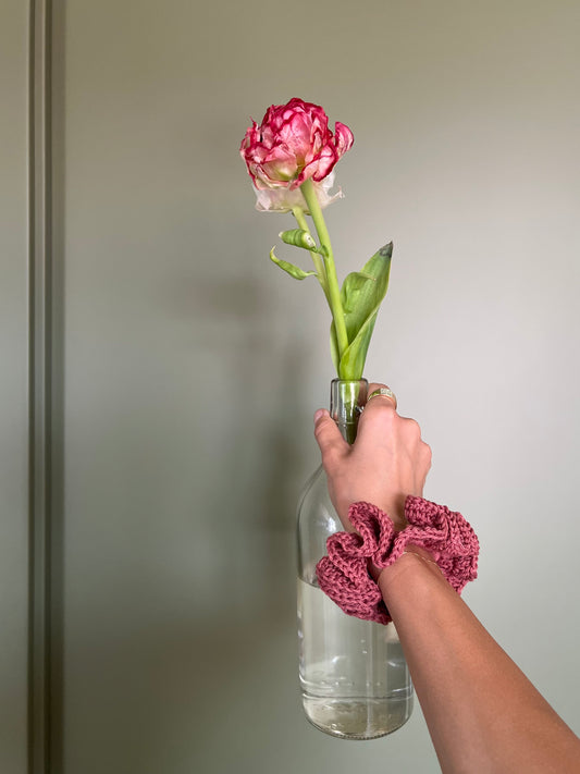 Scrunchie PETALO MINI - Rosè