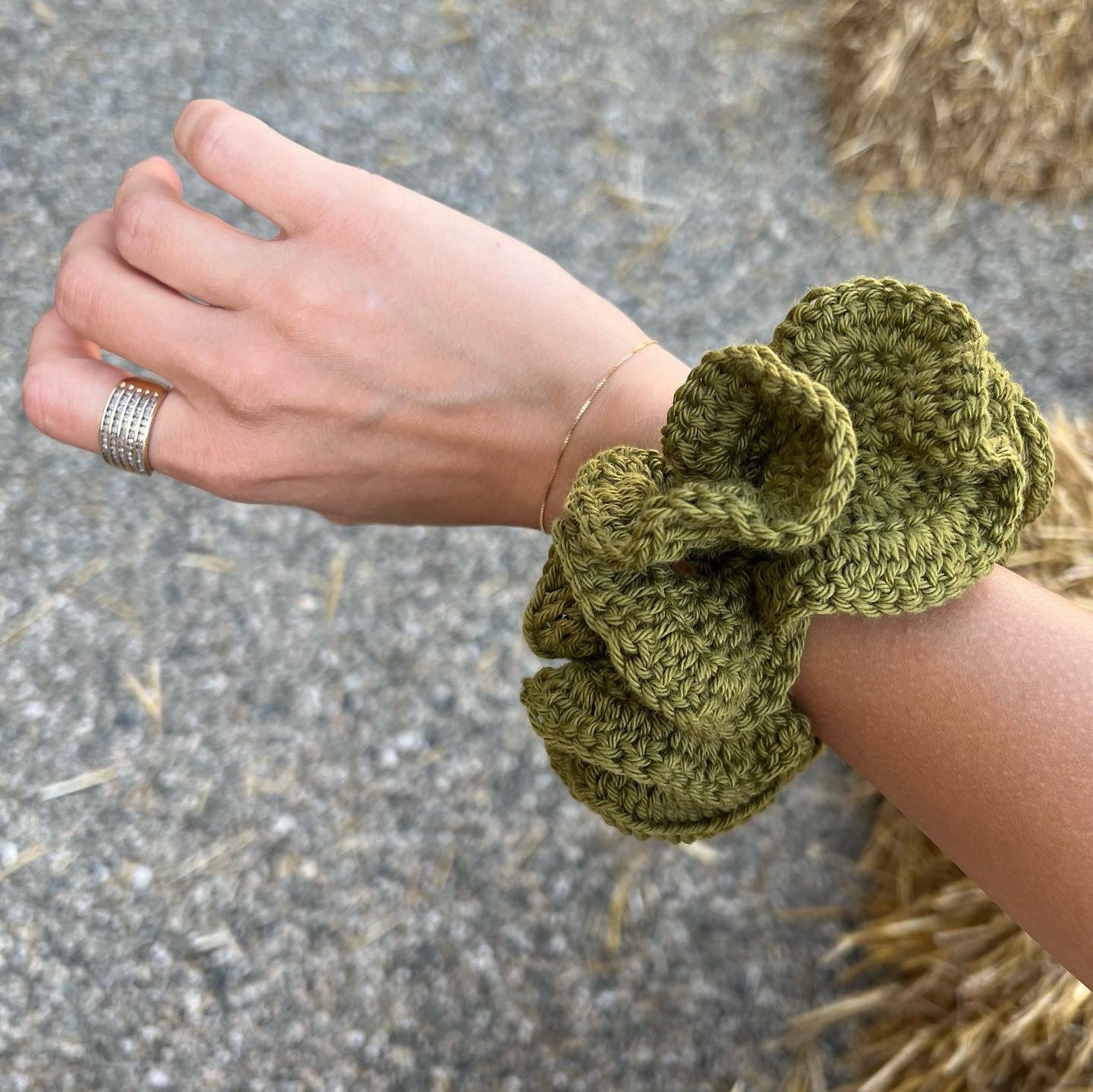 Scrunchie PETALO MAXI - Cactus